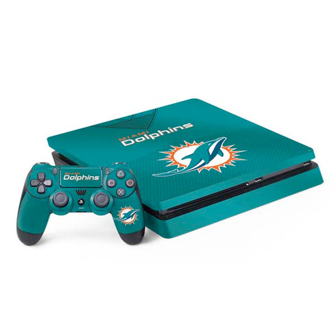 NFL Miami Dolphins Team Jersey PS4 Slim Bundle Skin